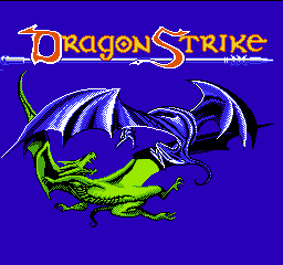 Advanced Dungeons & Dragons - Dragon Strike Title Screen